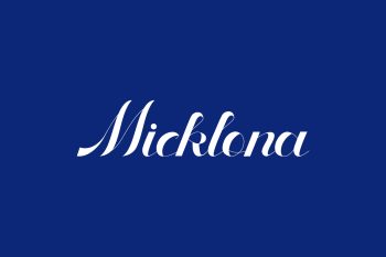 Micklona Free Font
