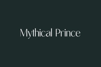 Mythical Prince Free Font