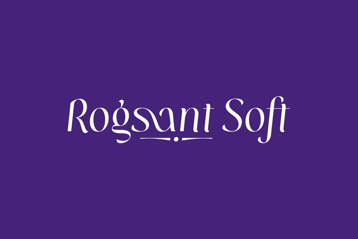 Rogsant Soft Free Font