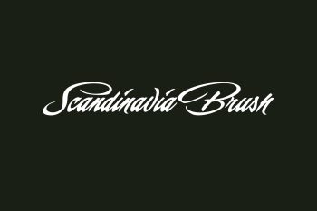 Scandinavia Brush Free Font