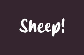 Sheep Free Font