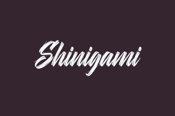 Shinigami Free Font