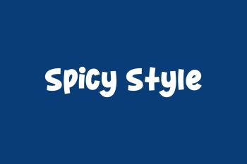 Spicy Style Free Font