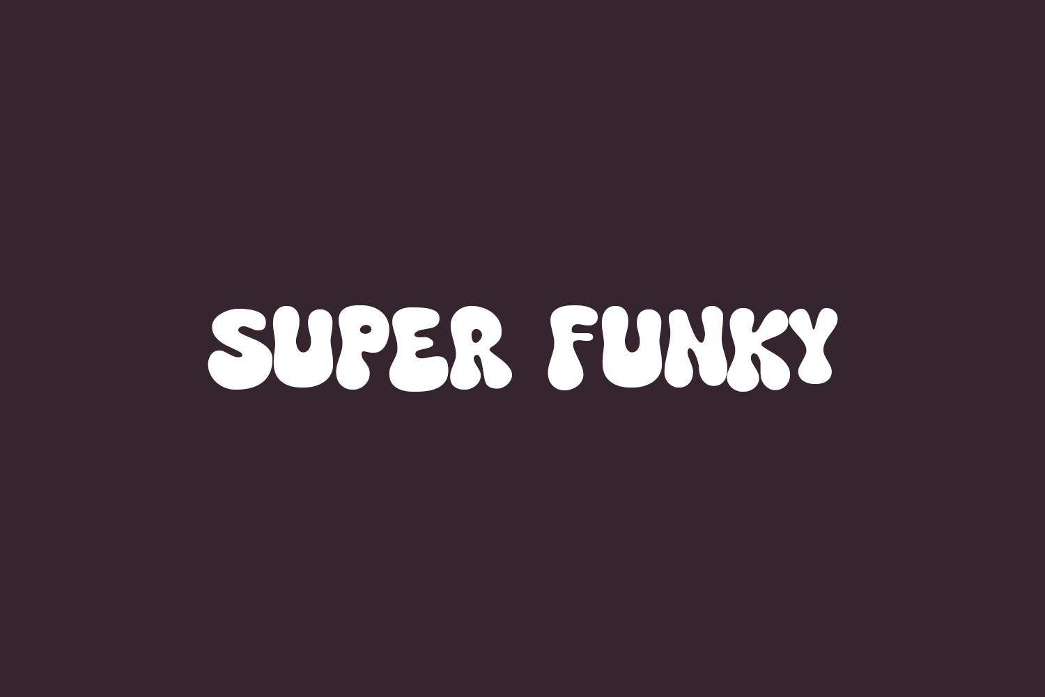 Super Funky Free Font