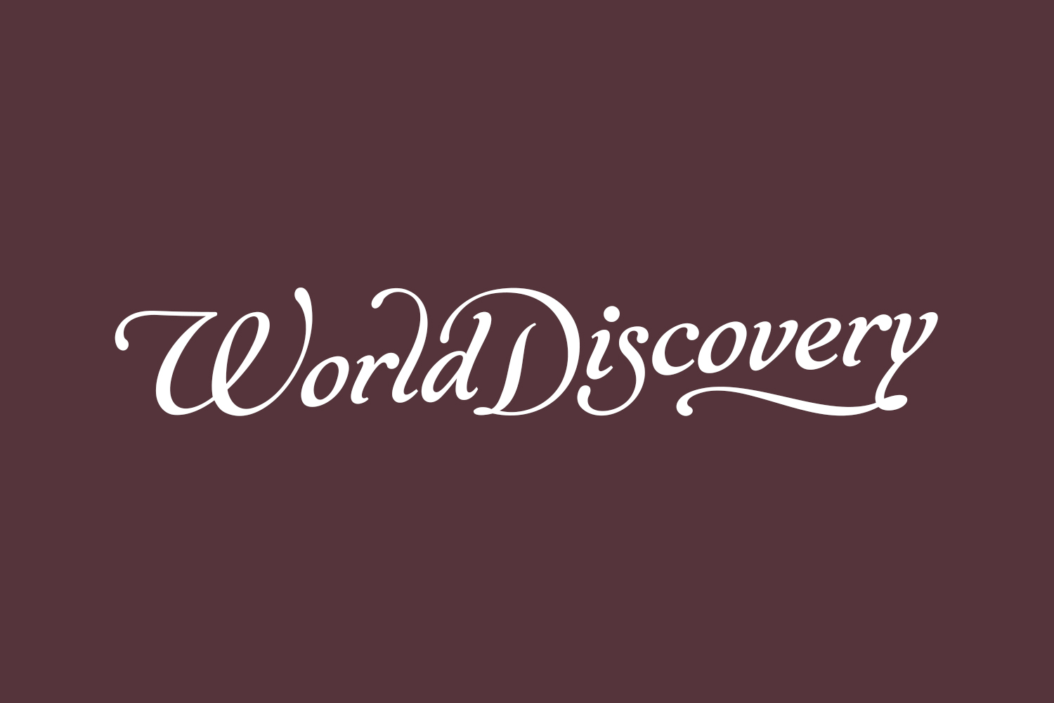World Discovery Free Font