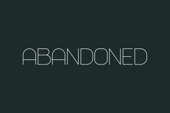 Abandoned Free Font