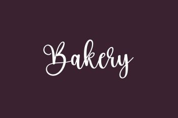 Bakery Free Font