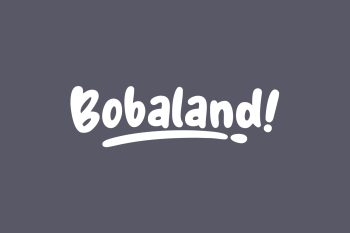 Bobaland Free Font