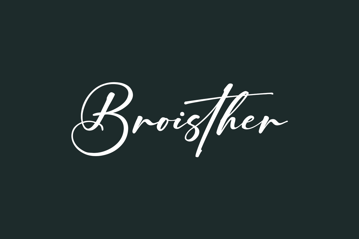 Broisther Free Font