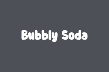 Bubbly Soda Free Font