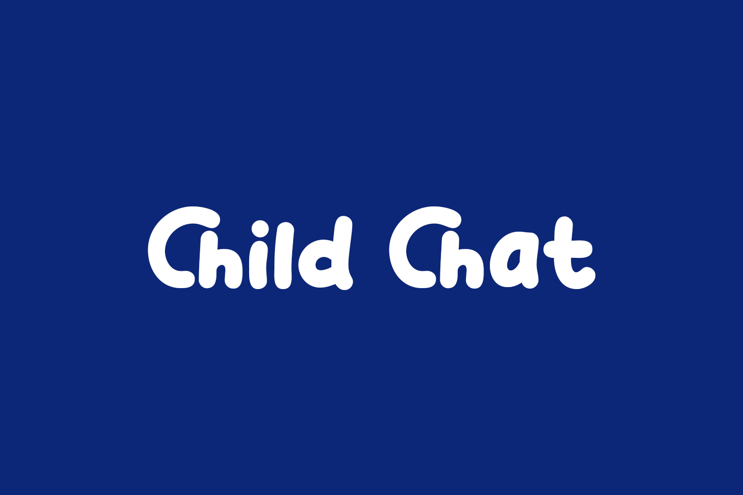 Child Chat Free Font