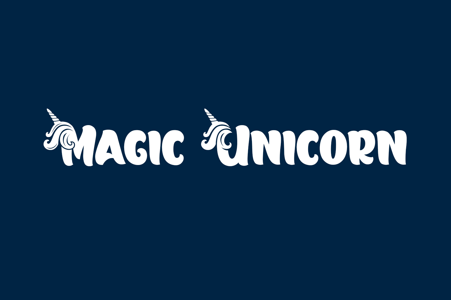 Magic Unicorn Free Font