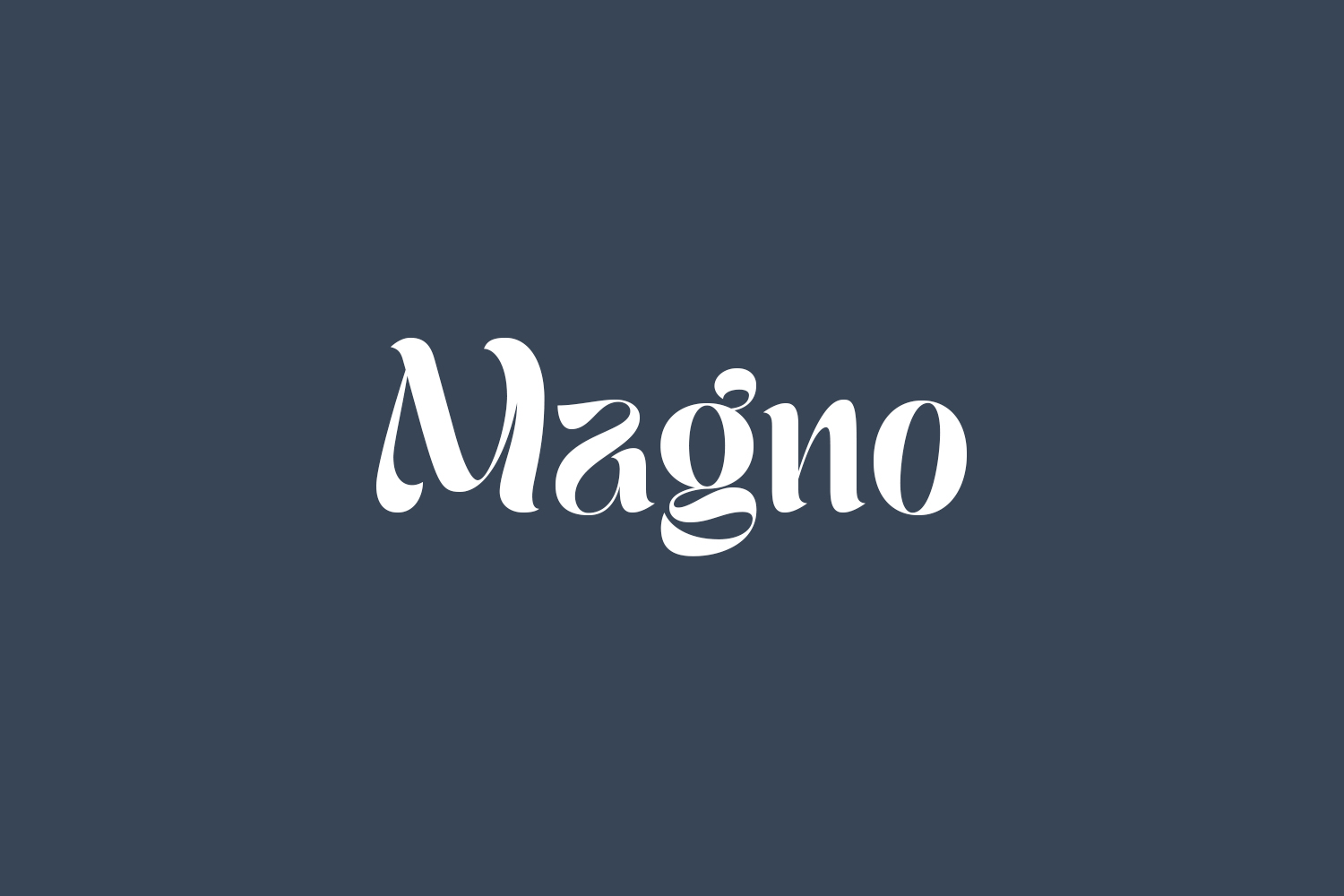 Magno Free Font