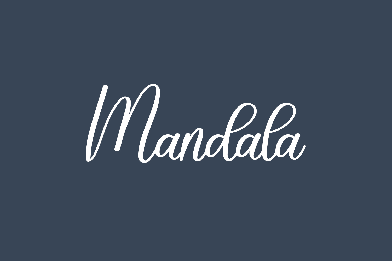 Mandala Free Font