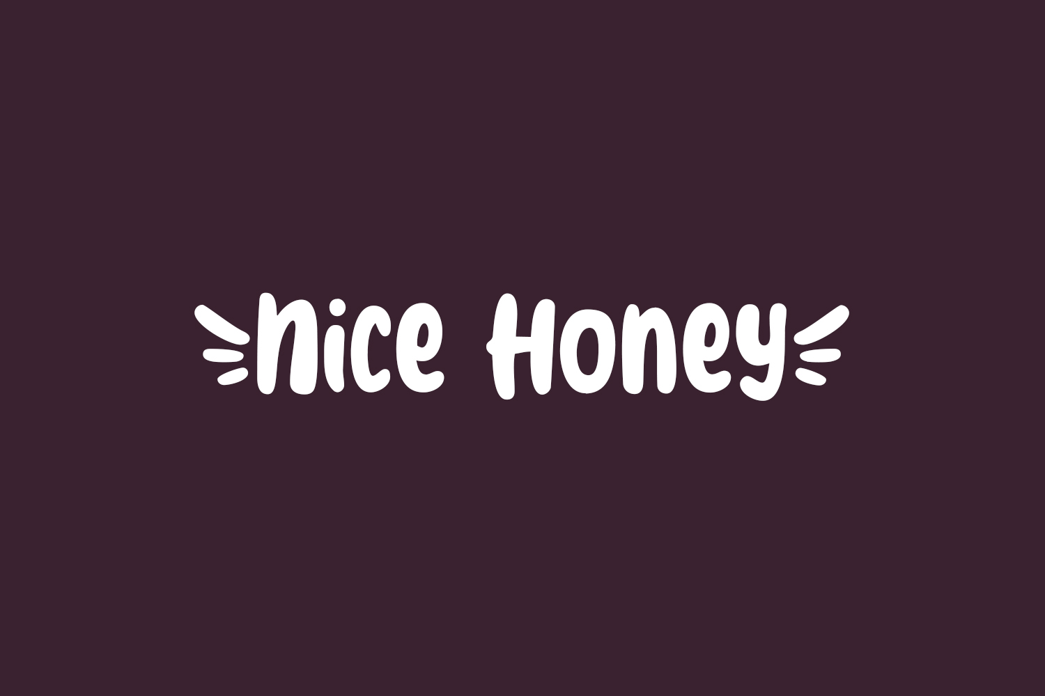 Nice Honey Free Font