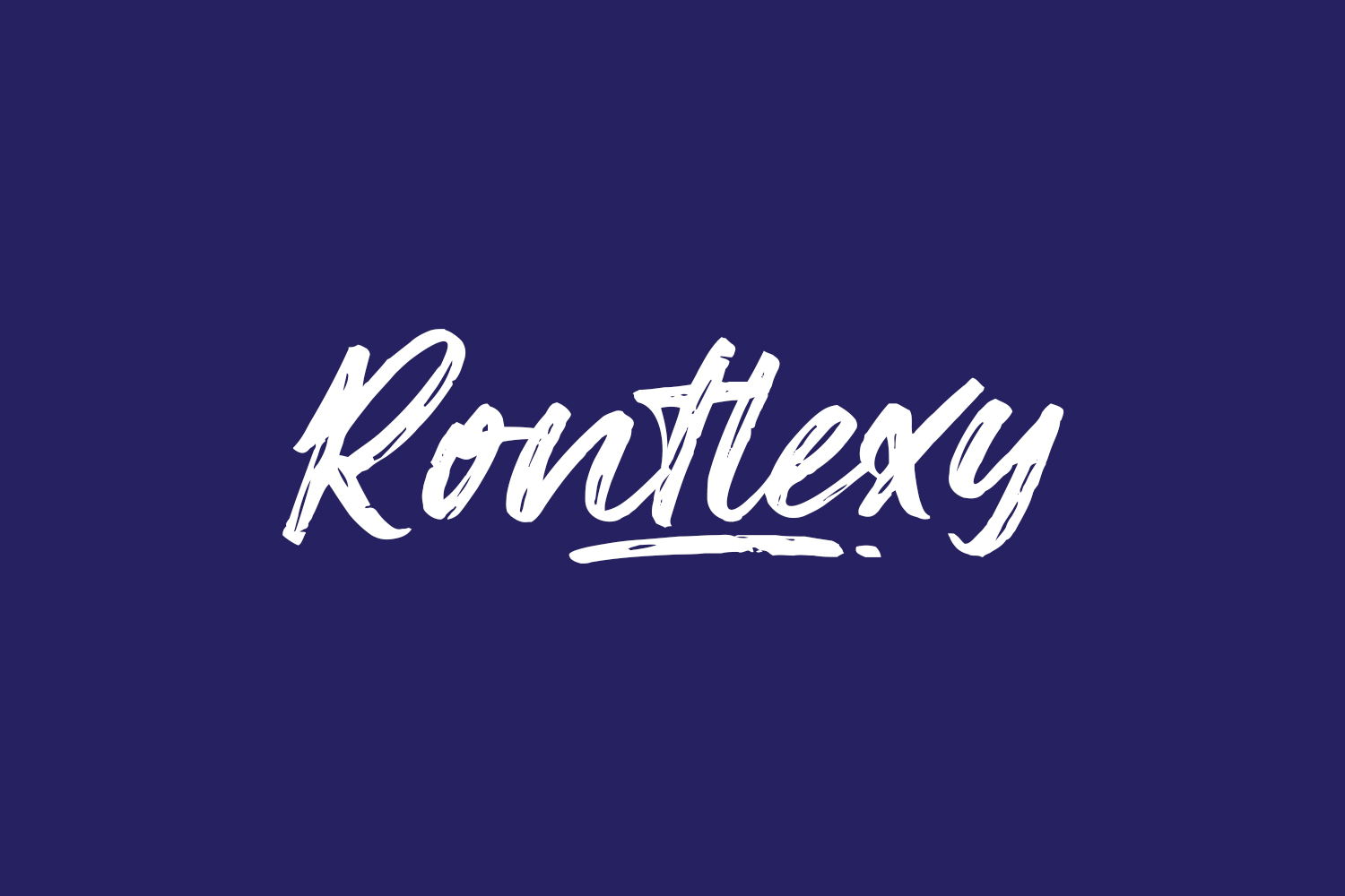 Rontlexy Free Font