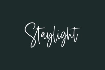 Staylight Free Font
