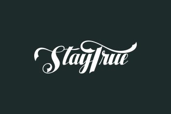 StayTrue Free Font