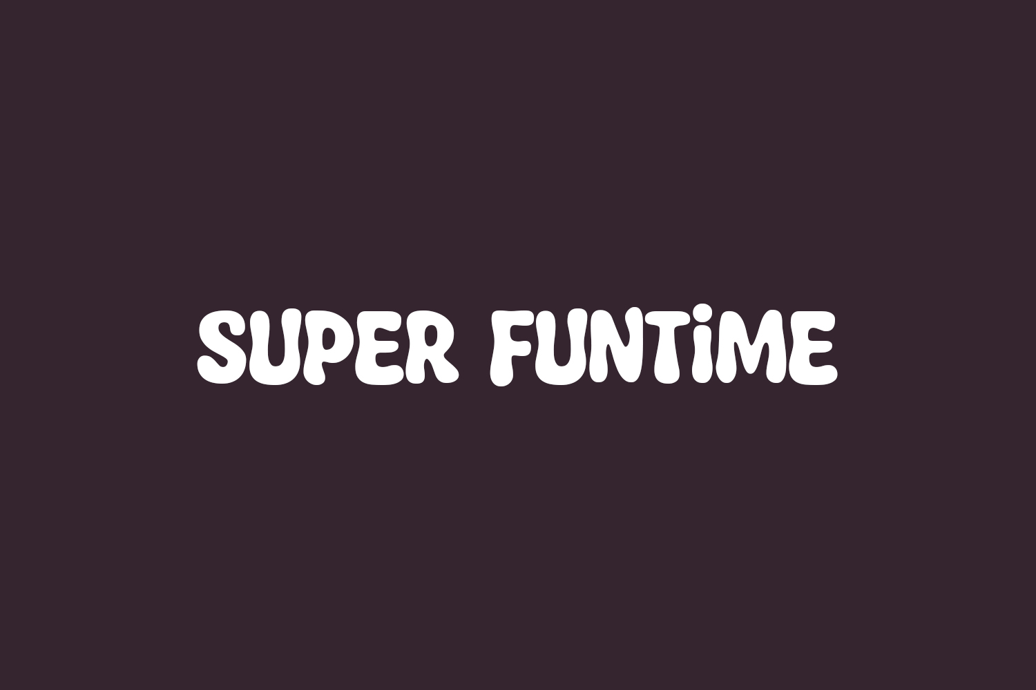 Super Funtime Free Font