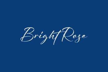 Bright Rose Free Font