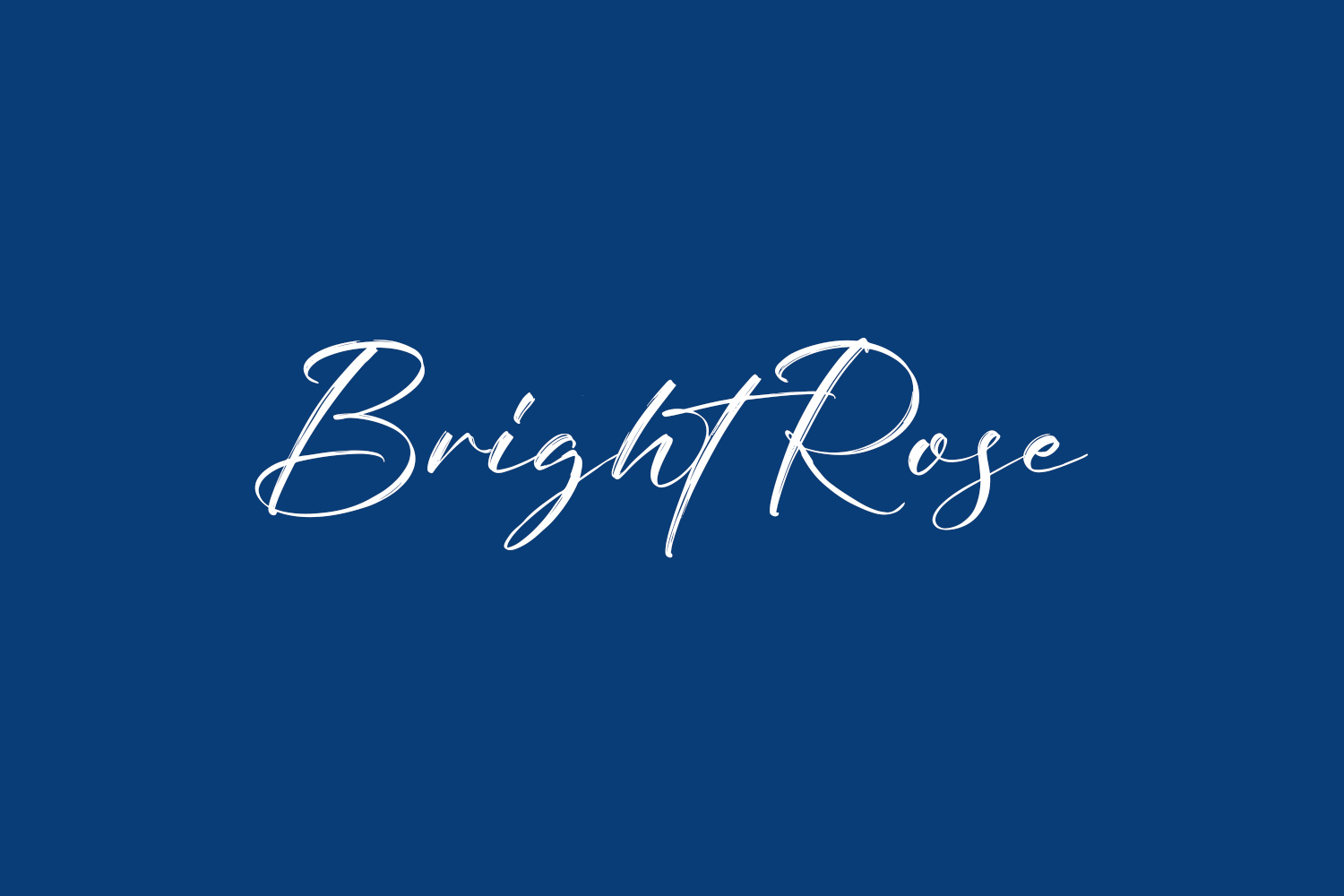 Bright Rose Free Font