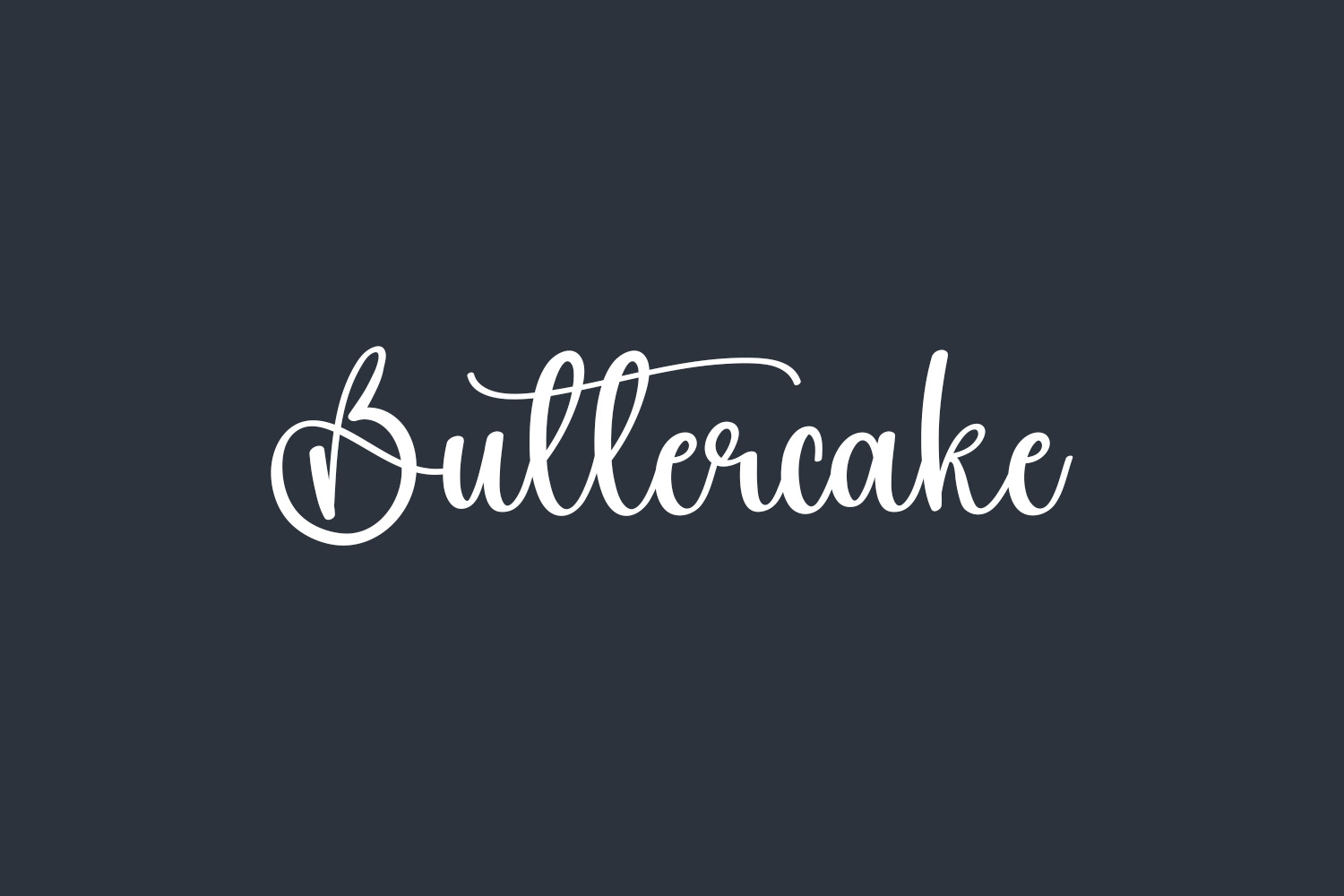 Buttercake Free Font