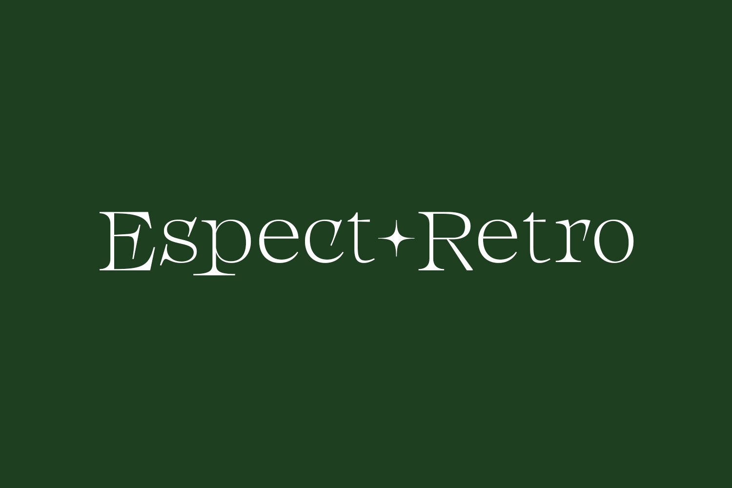Espect Retro Free Font