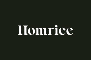 Homrice Free Font