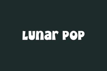 Lunar Pop Free Font
