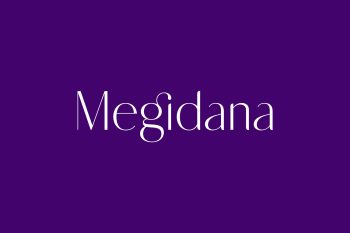 Megidana Free Font