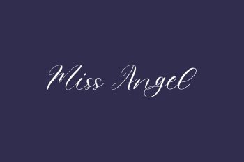 Miss Angel Free Font