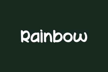 Rainbow Free Font