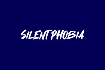 Silent Phobia Free Font