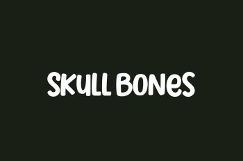 Skull Bones Free Font