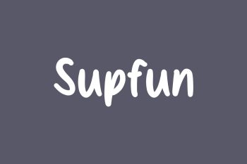Supfun Free Font