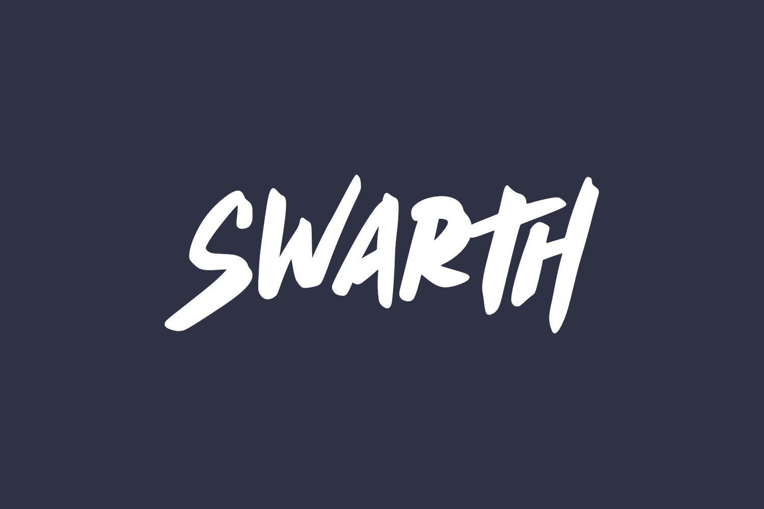 Swarth Free Font