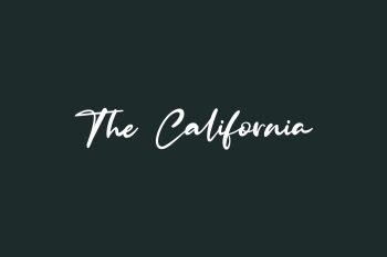 The California Free Font