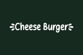 Cheese Burger Free Font