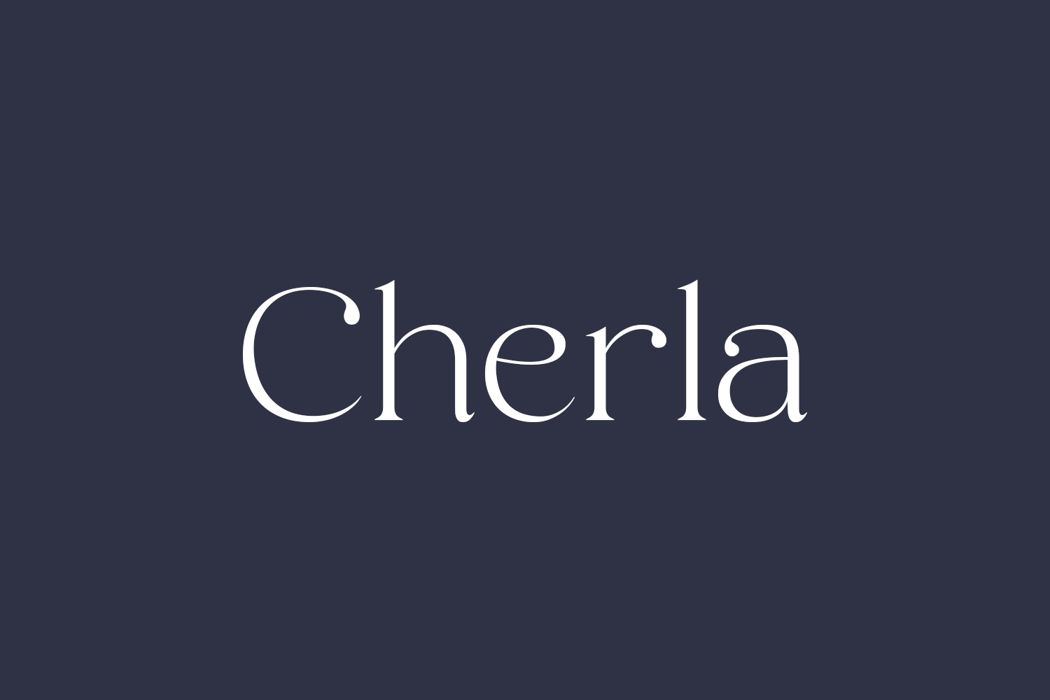 Cherla Free Font
