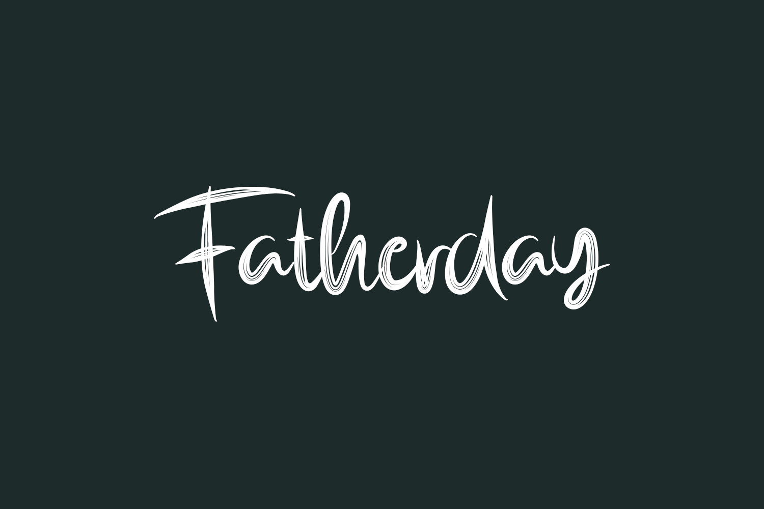 Fatherday Free Font