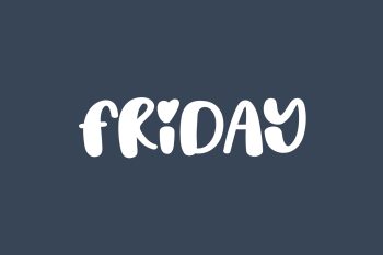 Friday Free Font