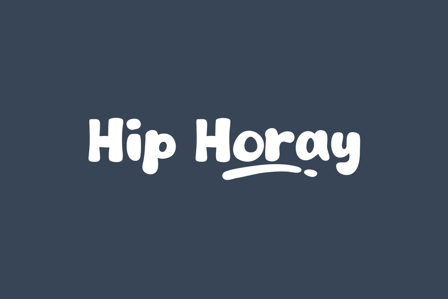 Hip Horay Free Font