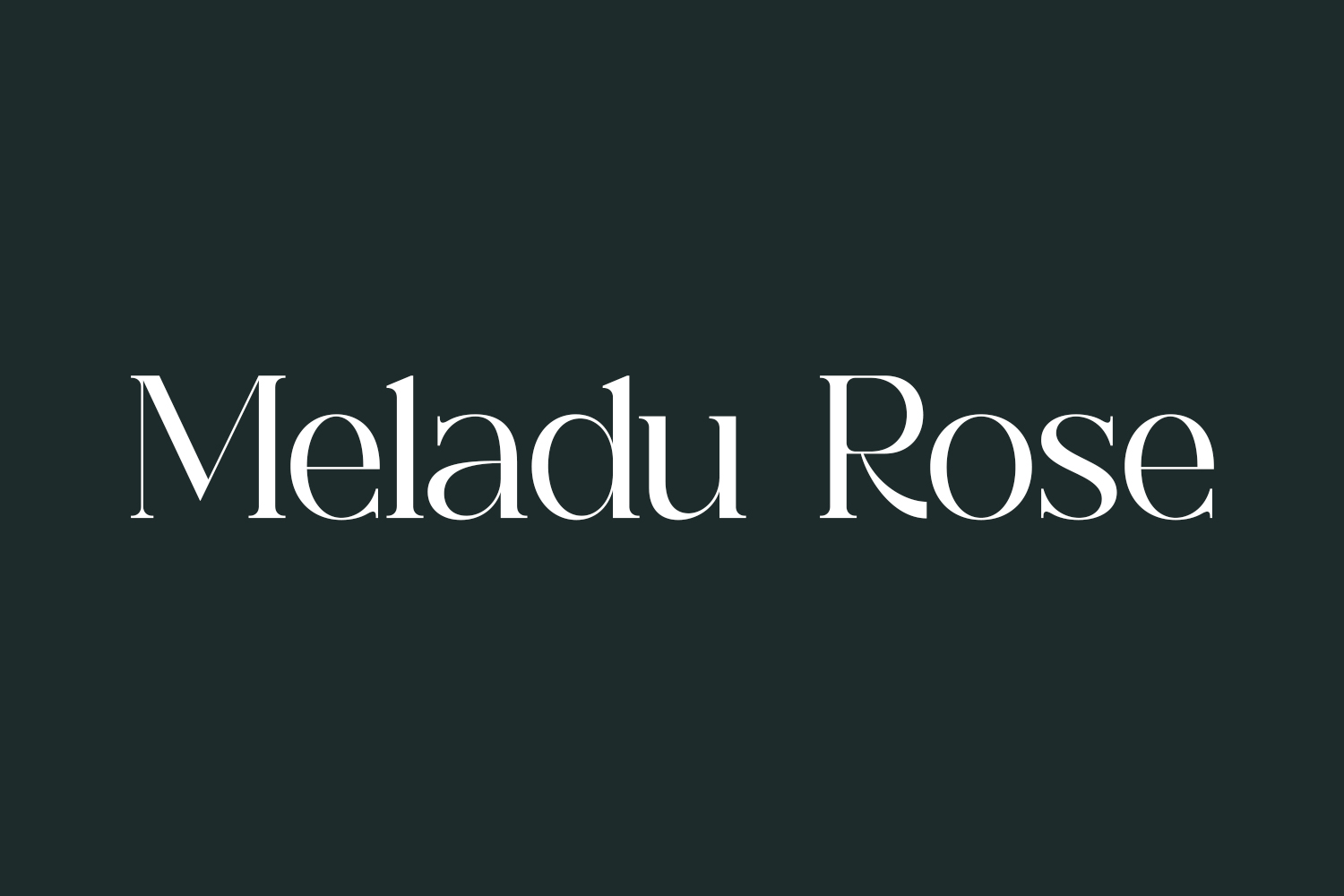 Meladu Rose Free Font