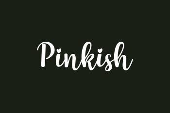 Pinkish Free Font