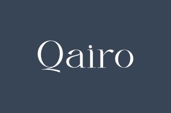 Qairo Free Font