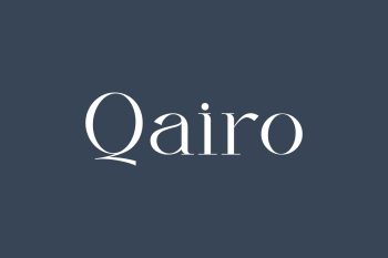 Qairo Free Font