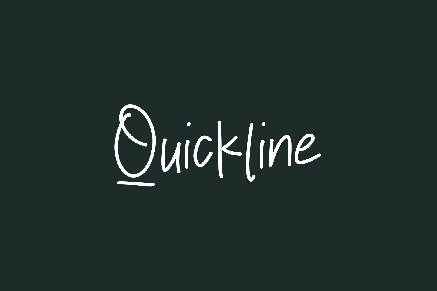 Quickline Free Font