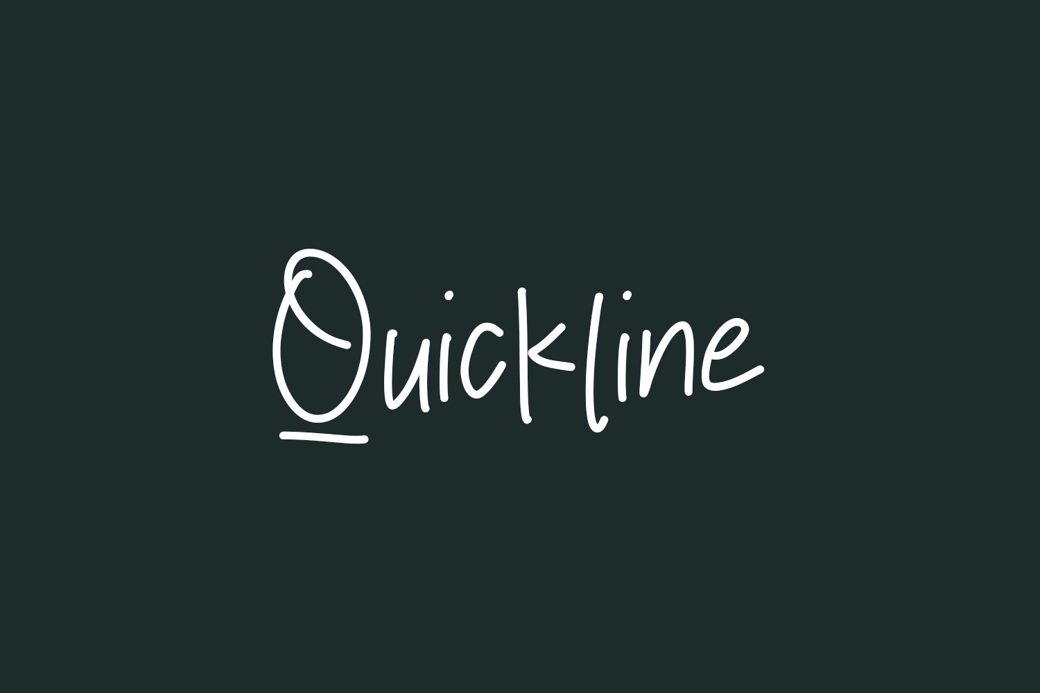 Quickline Fonts Shmonts