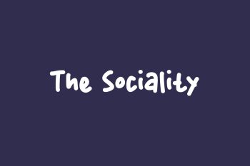 The Sociality Free Font