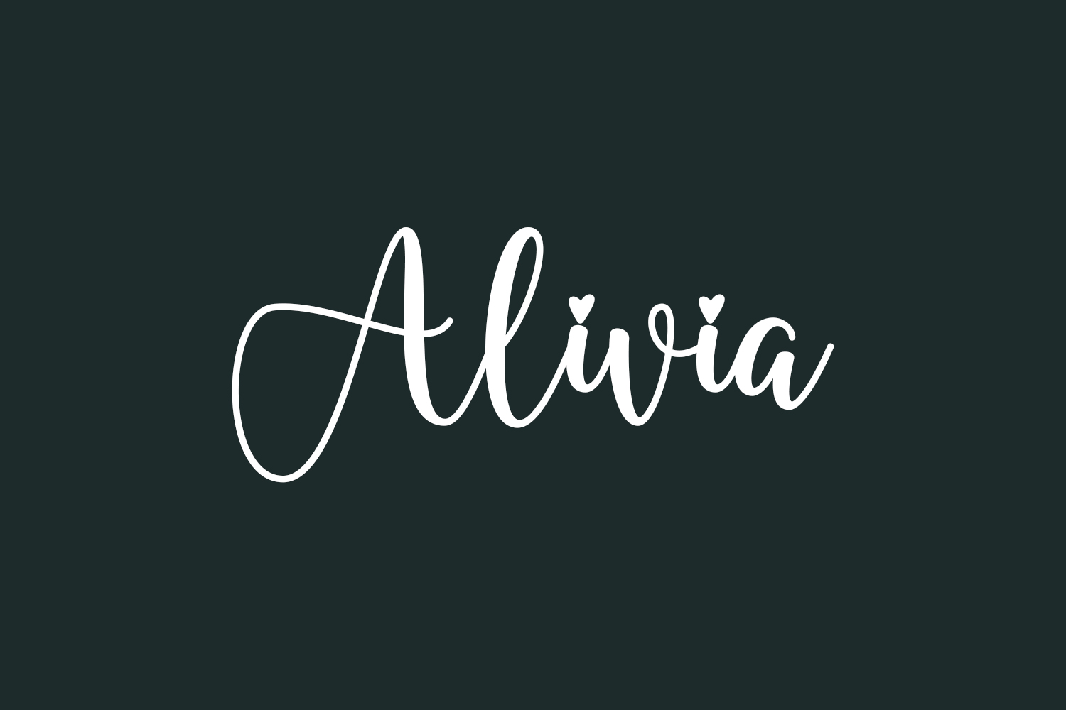 Alivia Free Font
